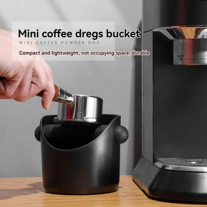 Coffee Grounds Knockbox Bin – Espresso Machine Handle Holder & Waste Dregs Container