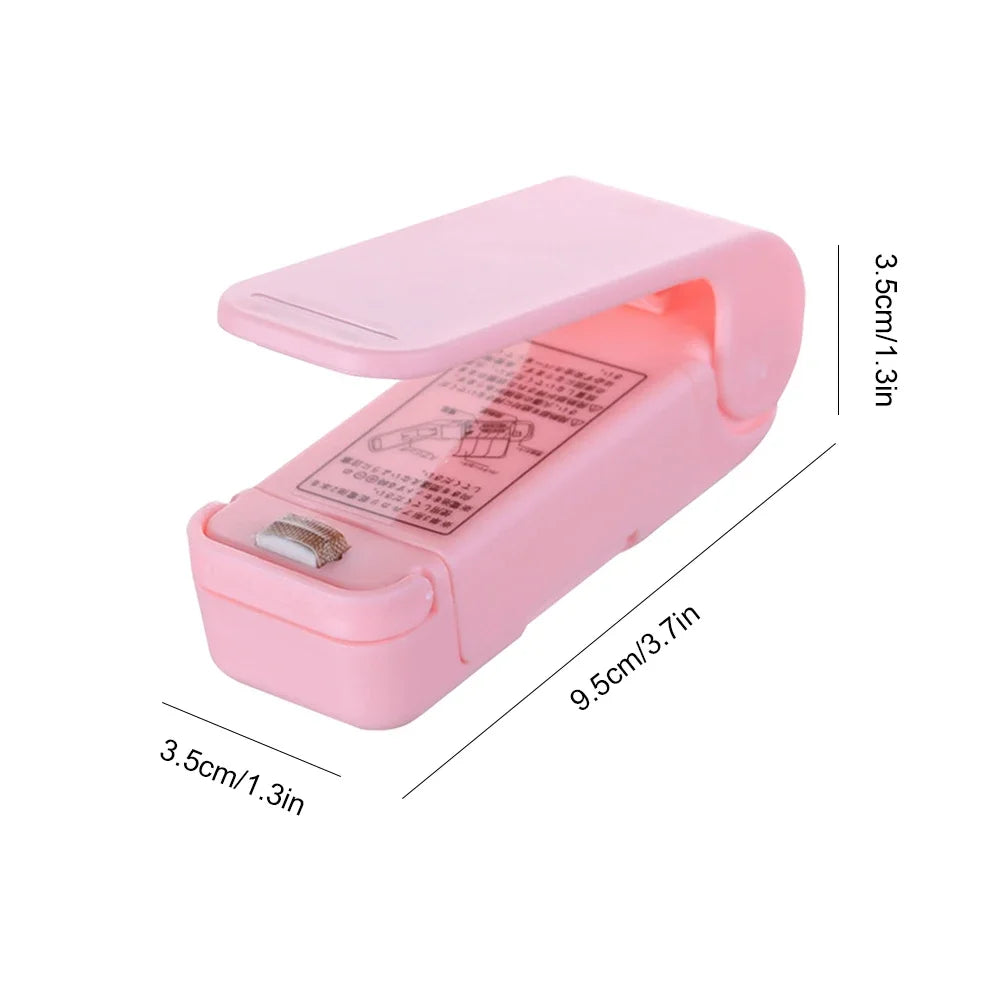 "Rechargeable Mini Heat Bag Sealer – Portable Handheld Sealing Machine for Food Packaging"