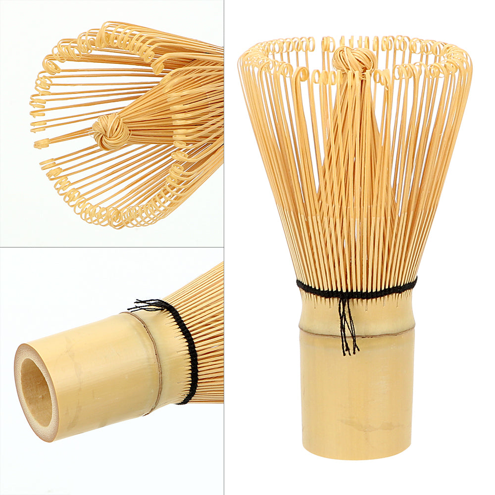 "Japanese Bamboo Chasen Whisk Set for Matcha – Traditional Tea Ceremony Accessories with 100% Matcha Green Tea Powder"